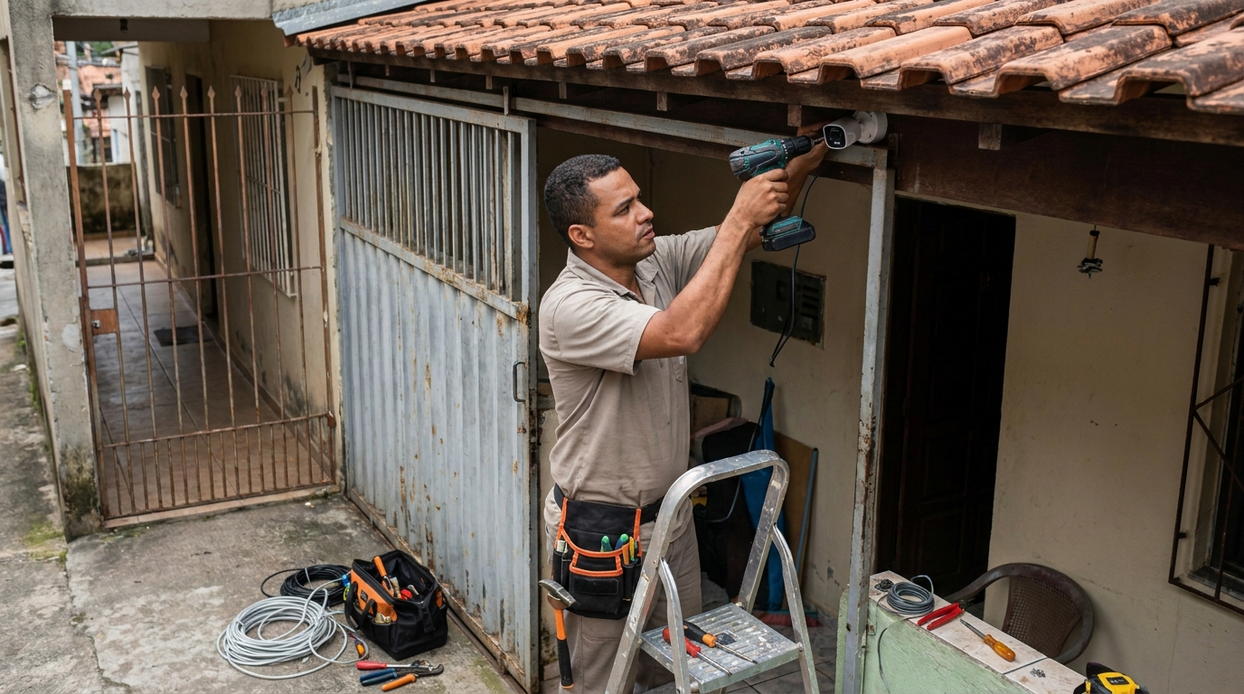 Instalação de Câmeras de Segurança perto de mim em Betim‑MG