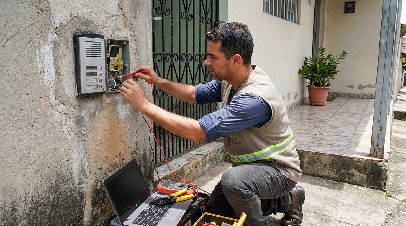 Reparo de interfone em Betim‑MG